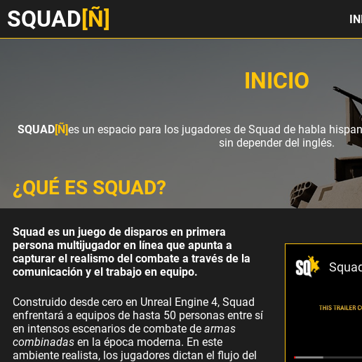 Vista previa del Squad[Ñ]